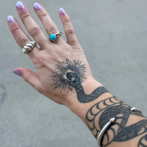 Ask & embla 100% sterling ring size 7 - Picture 2 of 3